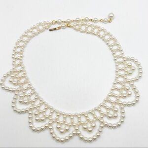 Vintage Intricate Beaded Collar Necklace